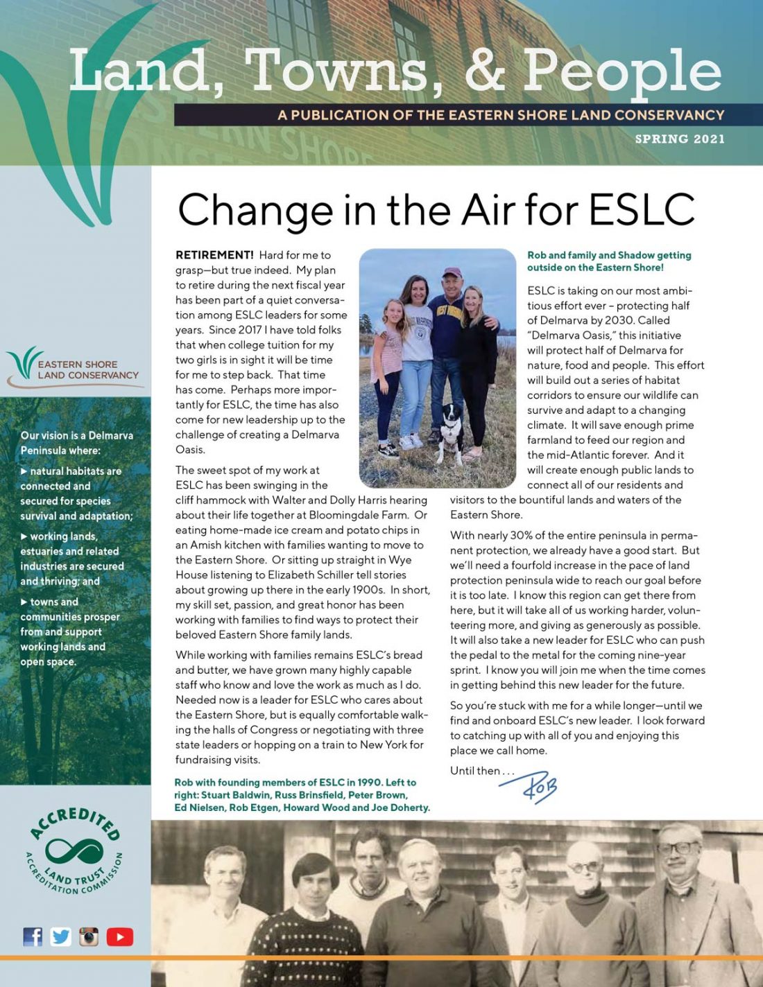 ESLC Newsletter Spring 2021