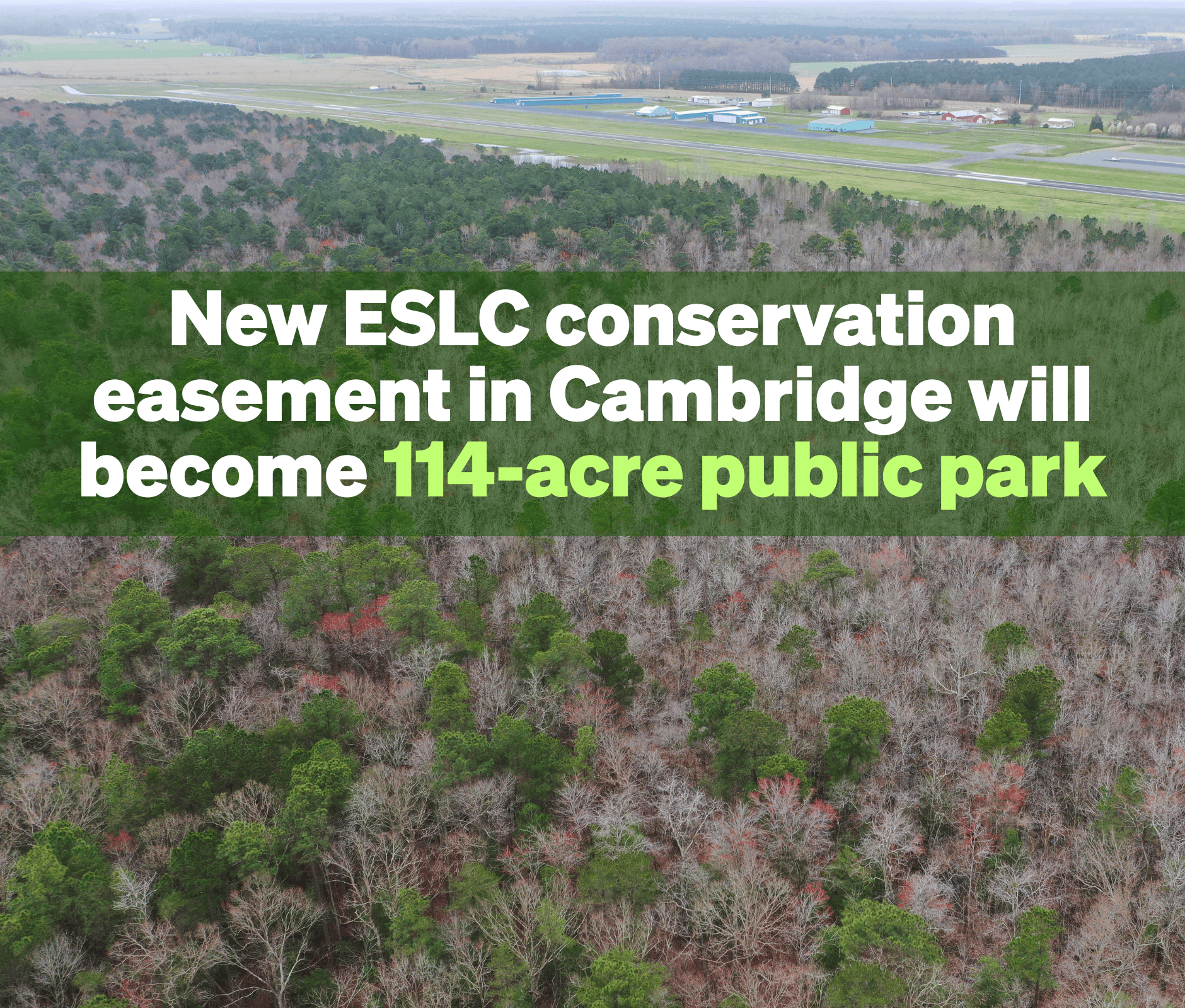New ESLC conservation easement in Cambridge to become 114-acre public park